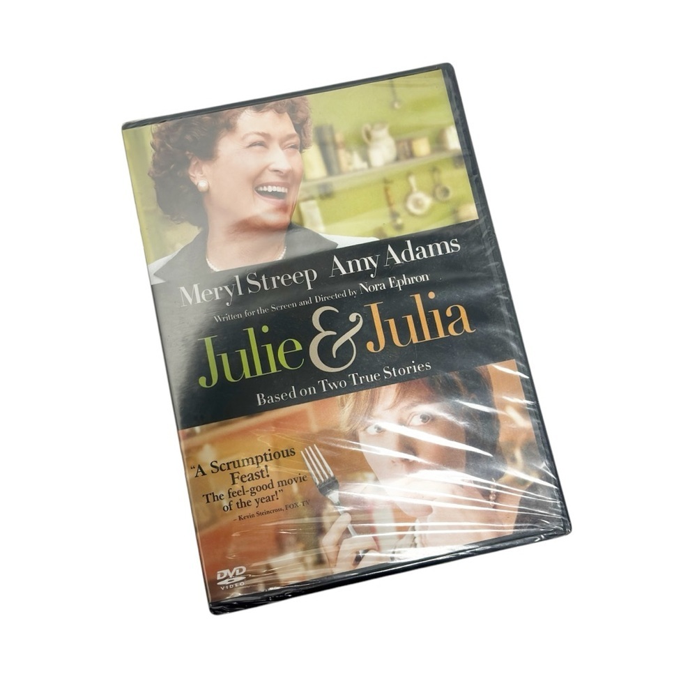 JULIE AND JULIA BASED ON TRUE STORY DVD BRAND NEW STILL SEALED